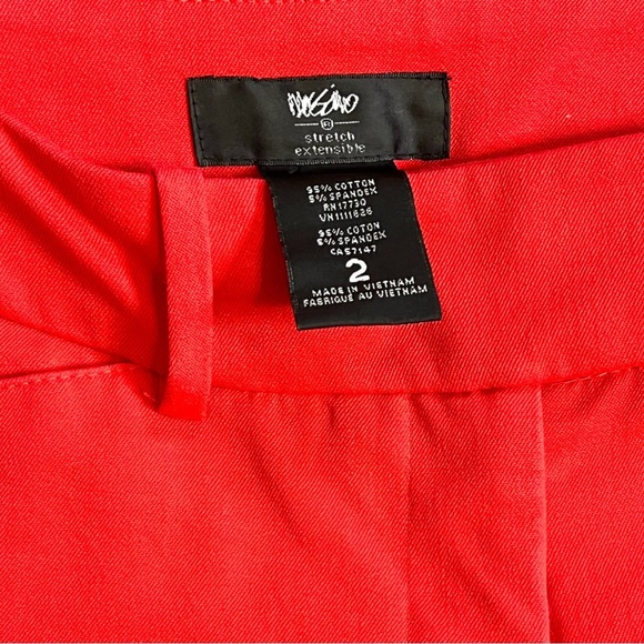 4 Pair Capris Dress Pants Gray, Pink, Red & White Bundle Office Workwear Size 2 - Picture 7 of 14